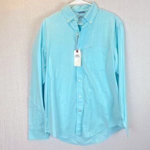 Men’s Light Blue Button Up NWT